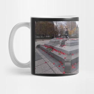 Canadian War Memorial in Ottawa, Canada Mug